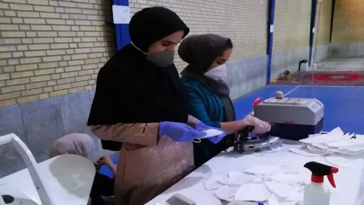 آماده سازی ۹ هزار ماسک در دهستان ریگ