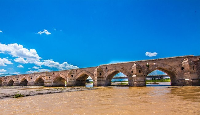 تکمیل مرمت طویل‌ترین پل تاریخی آذربایجان‌شرقی