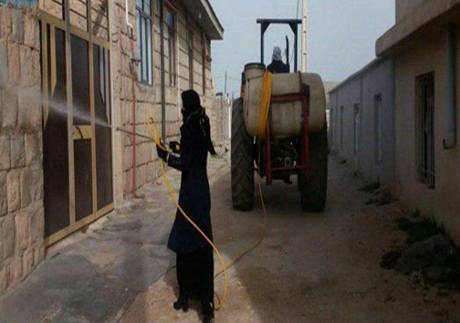 مقابله تمام قد دهیار زن روستای فاطمیه با کرونا، فصل جدید از مقاومت زن ایرانی