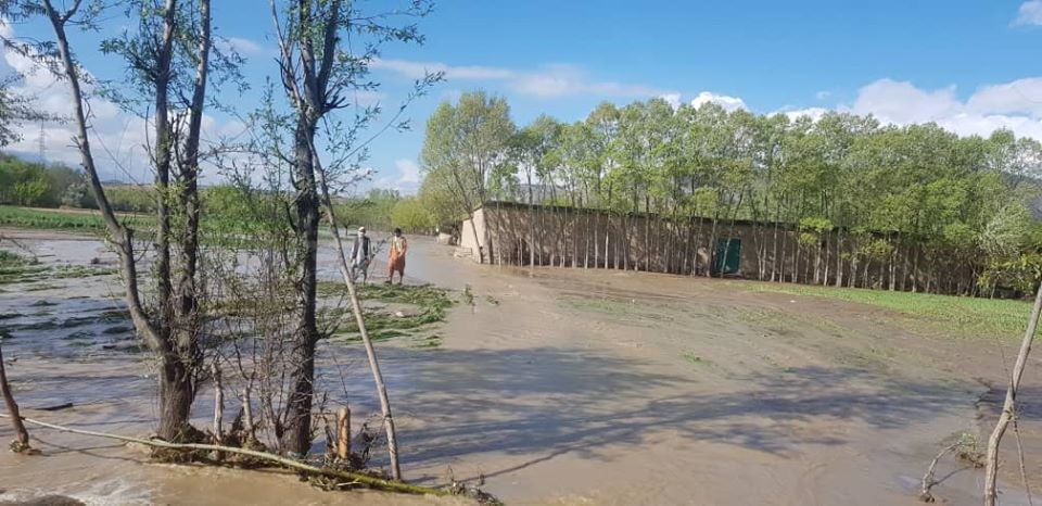 سیل در کاپیسا خسارات مالی برجای گذاشت
