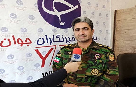 قدردانی فرمانده گروه ۳۳ توپخانه ارتش جمهوری اسلامی از باشگاه خبرنگاران جوان کردستان