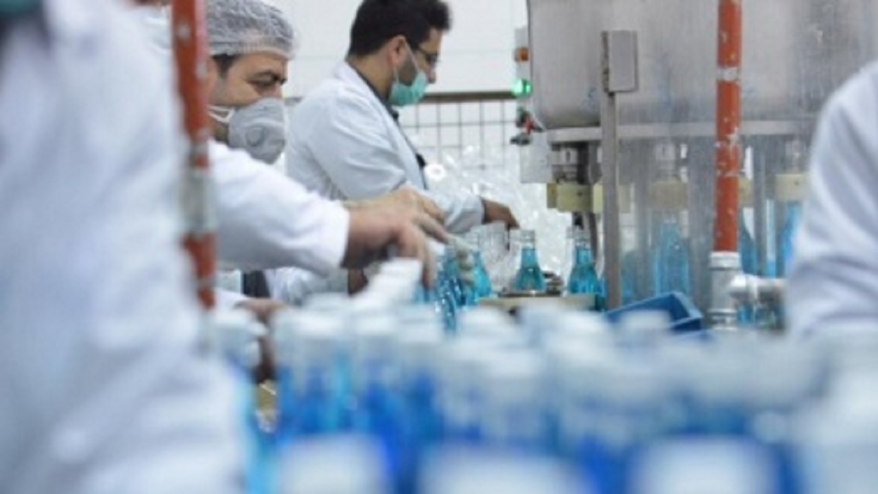تامین ۳۰ درصد نیاز مواد ضدعفونی کننده کشور توسط پارک علم و فناوری گلستان