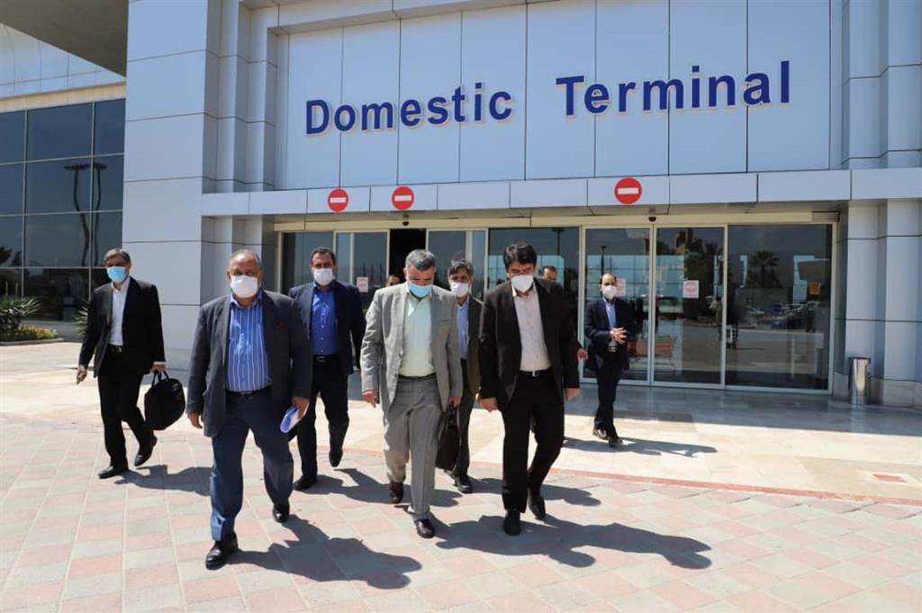 معاون کل وزارت بهداشت وارد شیراز شد