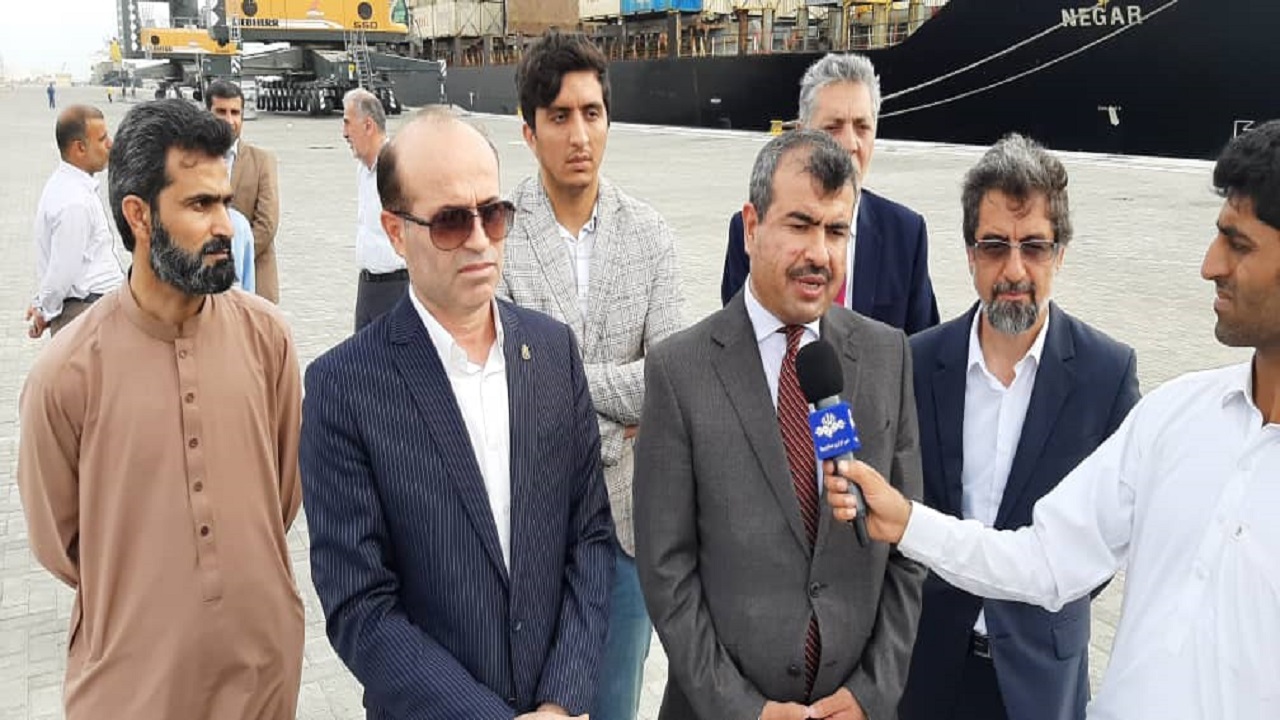 بندر چابهار ظرفیت و امکانات خوبی برای انتقال کالا‌های تجاری افغانستان دارد