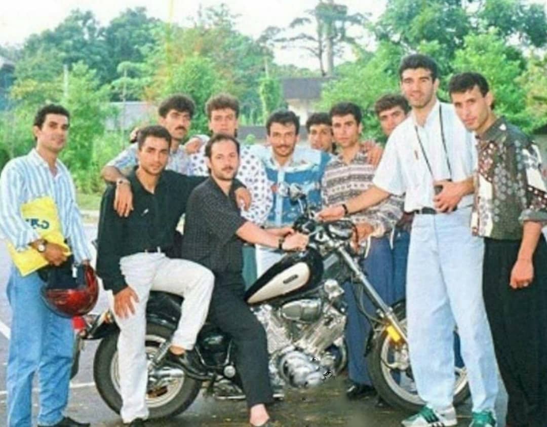 ژست دهه هفتادی سرمربی پرسپولیس + عکس