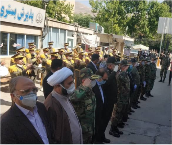 قدردانی نیروهای ارتش از تلاش&zwnj;های کادر درمان بیمارستان حضرت علی اصغر (ع)