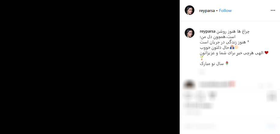 اولین ویدئوی مشترک ریحانه پارسا و مهدی کوشکی در سال جدید ؛