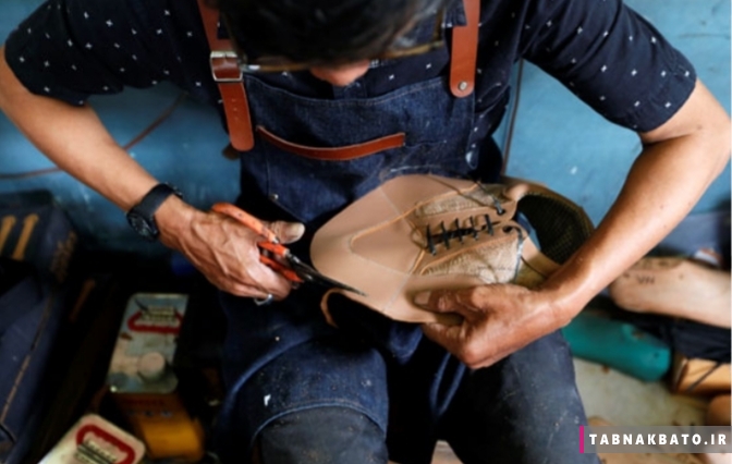 ساخت کفش عجیب + تصاویر