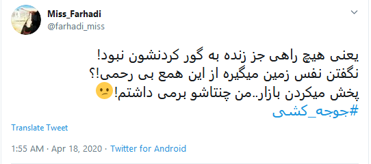 اعلام برائت کاربران از زنده به گور کردن دهها میلیون جوجه اعلام برائت کاربران از زنده به گور کردن دهها میلیون جوجه