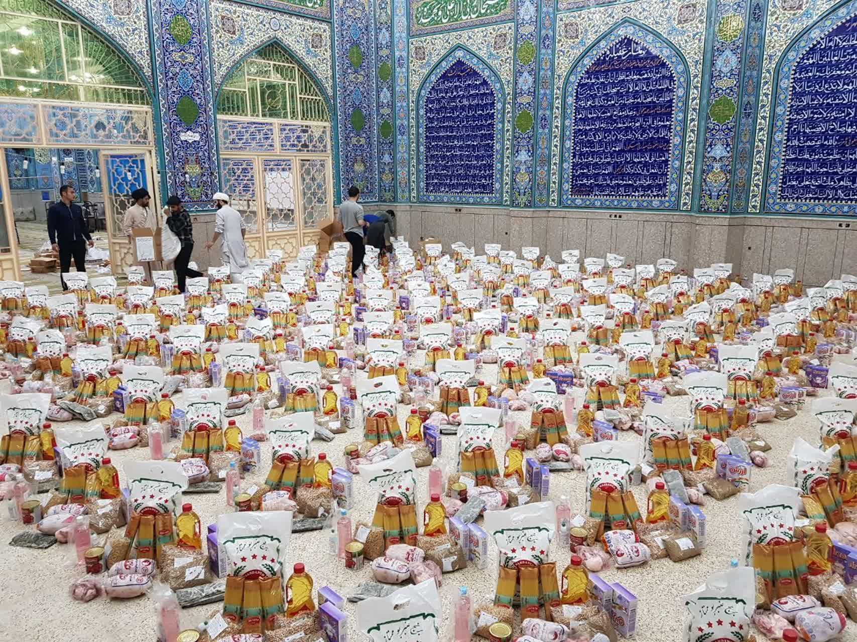 از تهیه بسته&zwnj;های مواد غذایی در دزفول تا گرفتار شدن خودروها در سیل پرند + فیلم و تصاویر