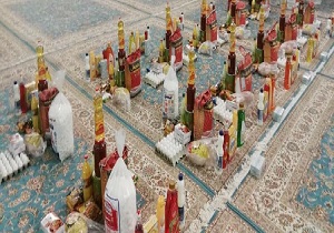 توزیع ۳۲بسته معیشتی به نیازمندان در مهریز