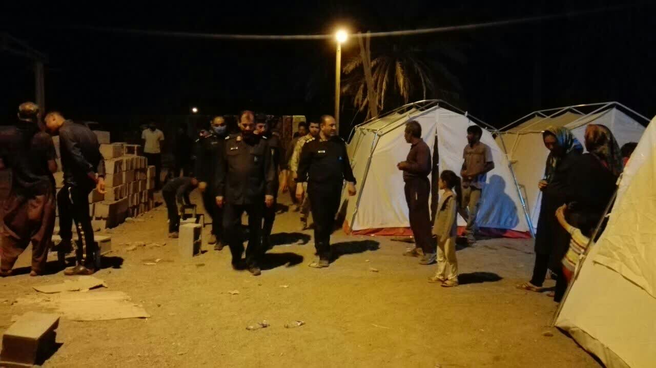 بازدید جانشین سپاه از مناطق سیل زده شهداد