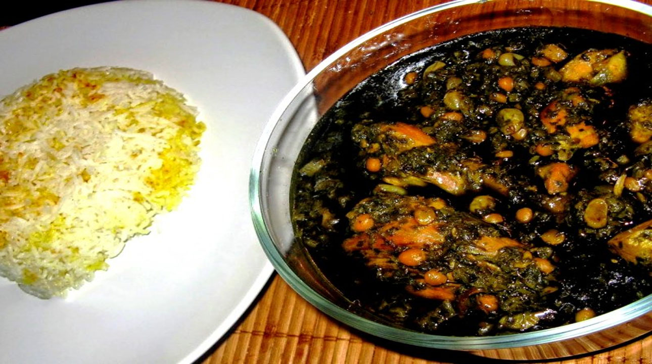 قرمه سبزی دامغانی + دستور تهیه