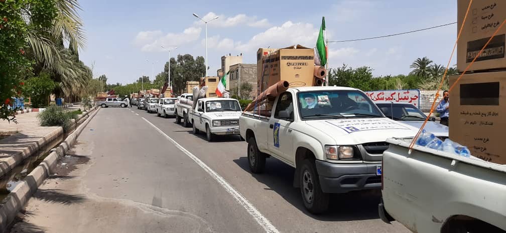 سیل مهربانی سپاه در سیل های کرمان