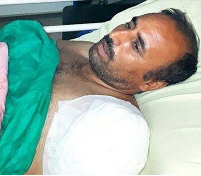 جهادگر راه سلامت جانباز مدافع سلامت شد
