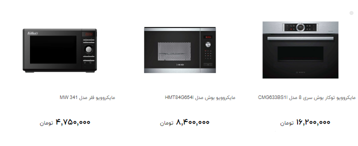 برای خرید مایکروویو چقدر هزینه کنیم؟