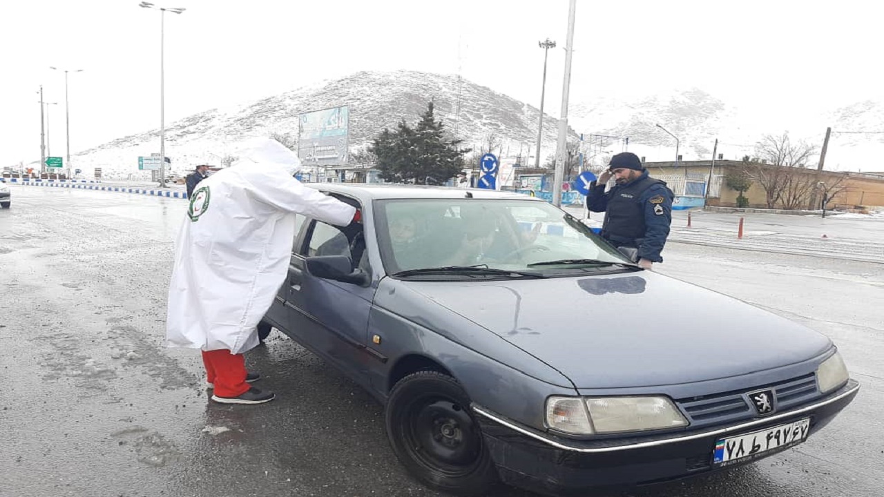 مشارکت جمعیت هلال احمر در ۲۲ پایگاه غربالگری + تصاویر