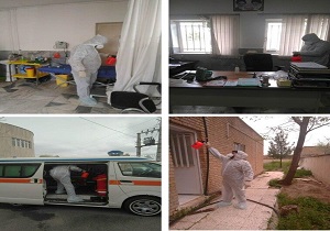 ویروس کشی اماکن عمومی و بهداشتی سلفچگان قم