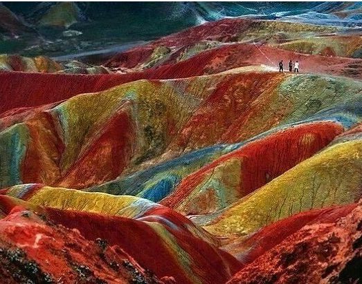 گردشگری مجازی در رنگین کمانی خفته بر خاک در استان زنجان /