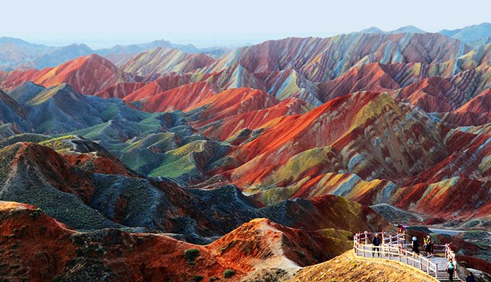گردشگری مجازی در رنگین کمانی خفته بر خاک در استان زنجان /