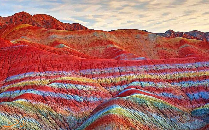 گردشگری مجازی در رنگین کمانی خفته بر خاک در استان زنجان /