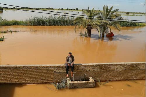 دست&lrm;کاری در مسیر آب، سیل کنگان را رقم زد