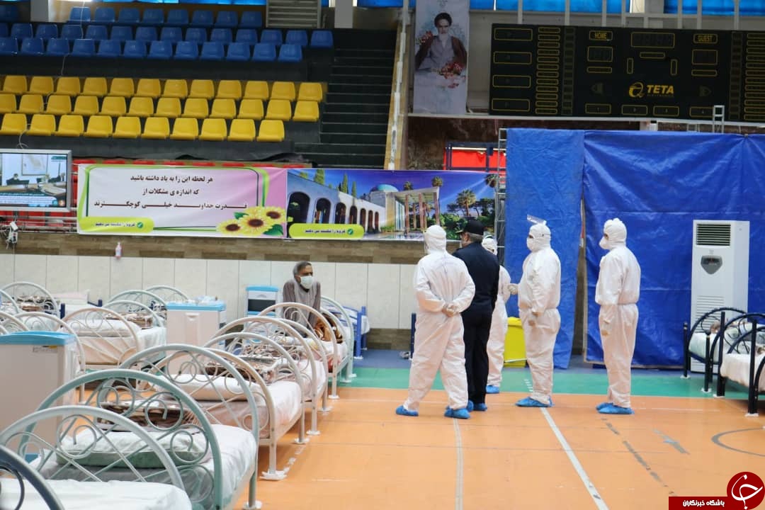 بازدید فرمانده نیروی هوایی ارتش از نقاهتگاه بیماران کووید ۱۹ در شیراز