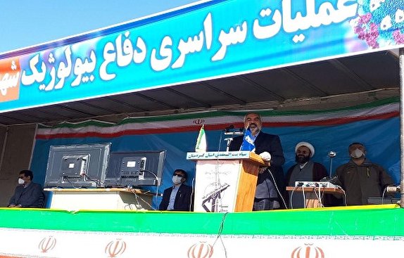 همکاری مردم با سپاه برای شکست کرونا لازم است