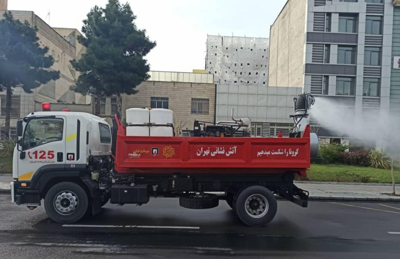 کدام محلات در چند روز اخیر توسط آتش نشانی ضدعفونی شده اند؟ کدام محلات در چند روز اخیر توسط آتش نشانی ضدعفونی شده اند؟