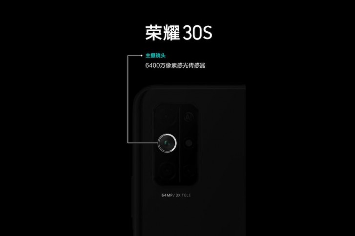 استفاده از لنز ۶۴ مگاپیکسلی به عنوان دوربین اصلی گوشی Honor 30S