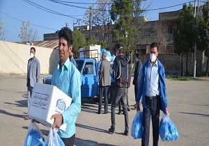 ۲هزار و ۲۰۰ بسته اقلام بهداشتی در لرستان توزیع شد