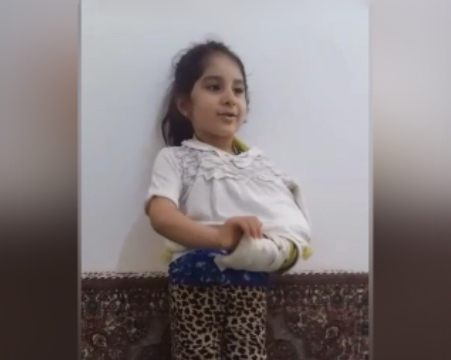 بهترین راهکار مقابله با کرونا از زبان یک دختر خردسال + فیلم