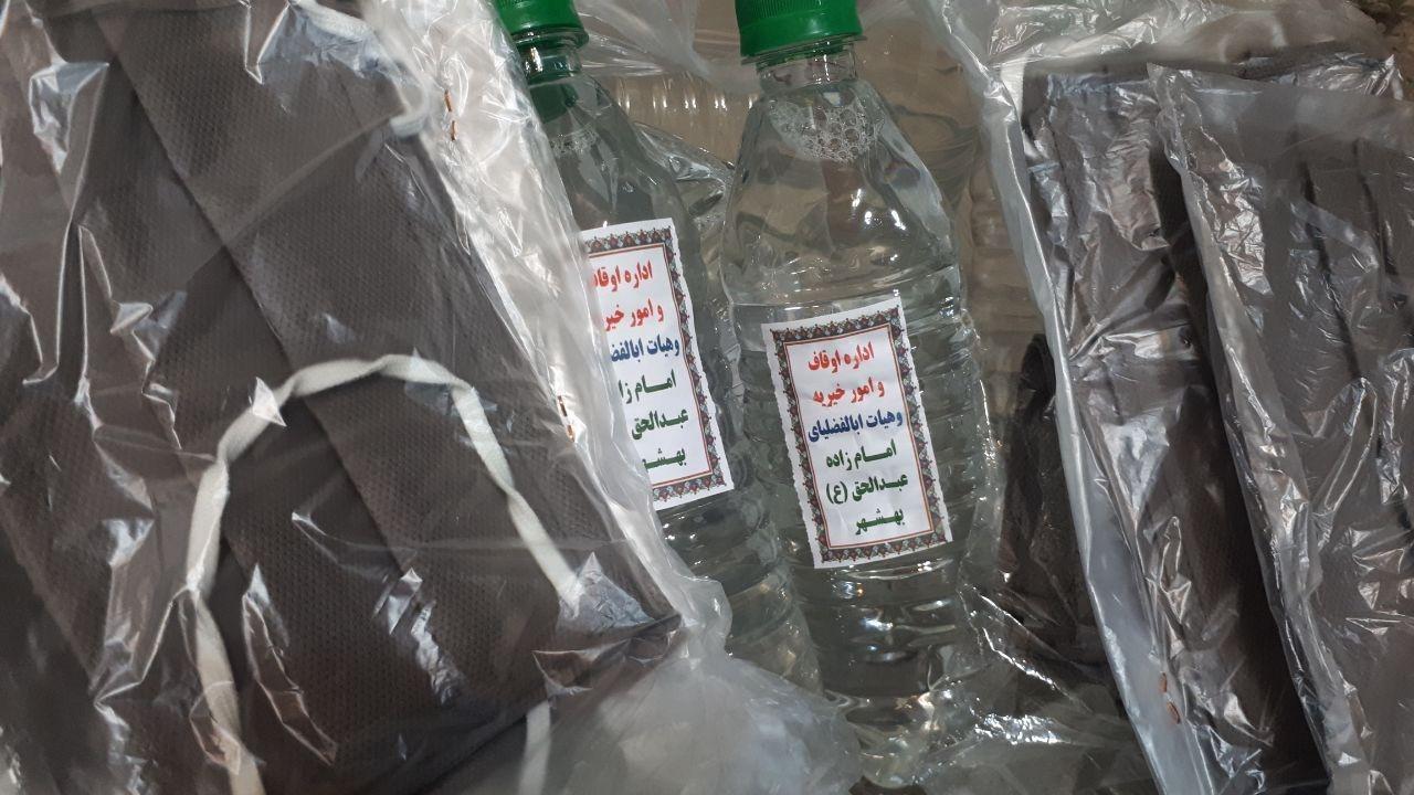 توزیع ۲ هزار بسته بهداشتی توسط اوقاف در بهشهر