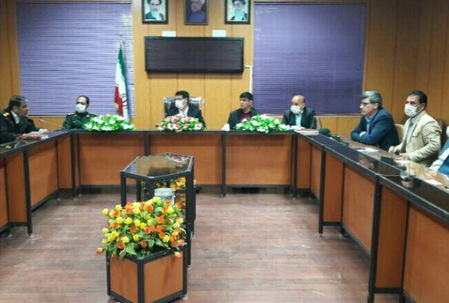 برگزاری یازدهمین جلسه پیشگیری از شیوع ویروس کرونا در چرداول