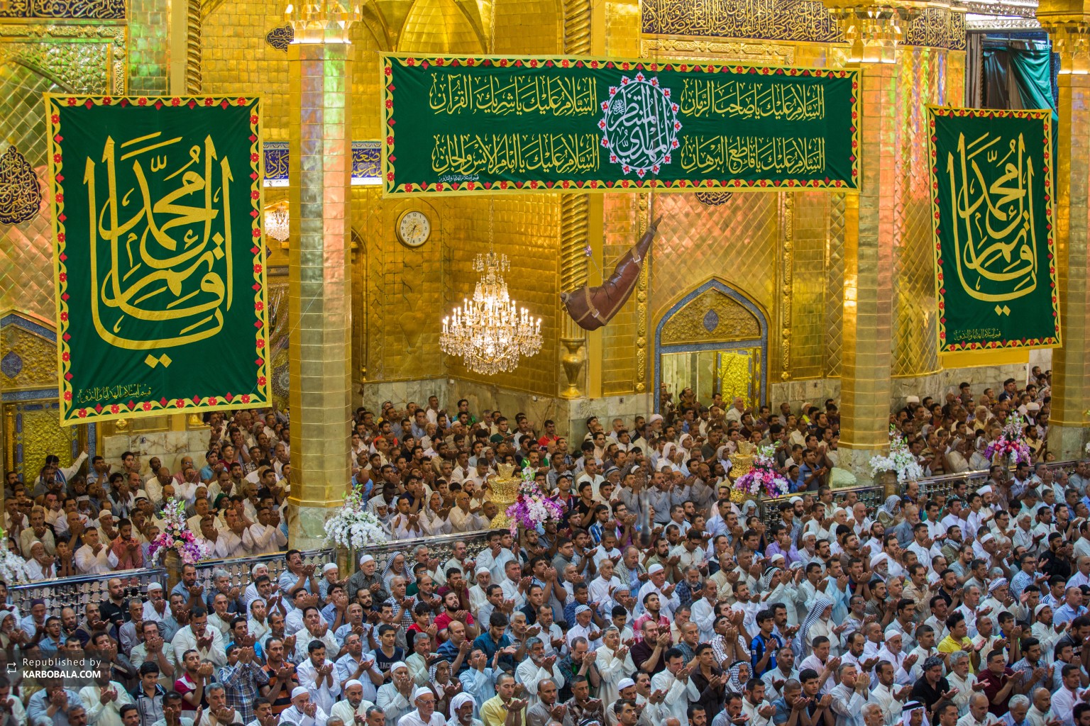 مراسم جشن نیمه شعبان در کربلا لغو شد