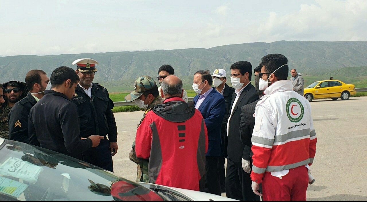بازدید معاونین استاندار از مبادی وردی استان ایلام