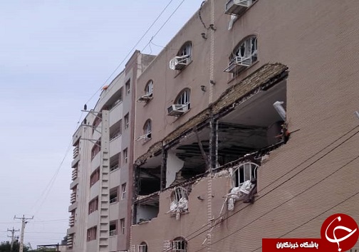 انفجار گاز در مجتمع مسکونی در اهواز حادثه آفرید