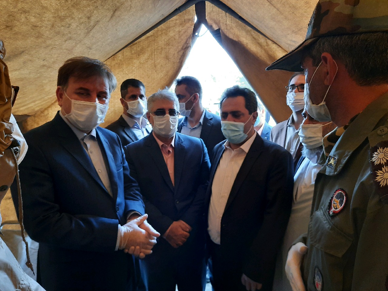 فاصله گذاری اجتماعی برای مقابله با کرونا در گیلان