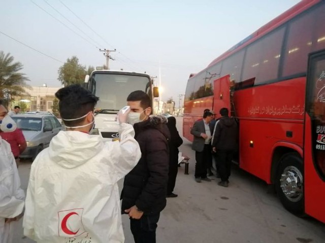 فعالیت پایگاه&zwnj;های غربالگری هلال احمر کردستان به حالت شبانه روزی درآمد