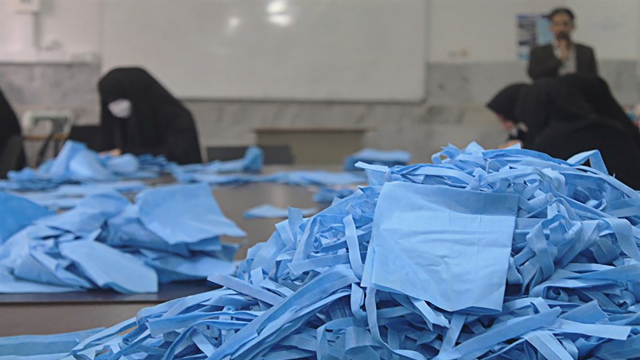 ۲۰ هزار ماسک در شهرستان بن توزیع می شود