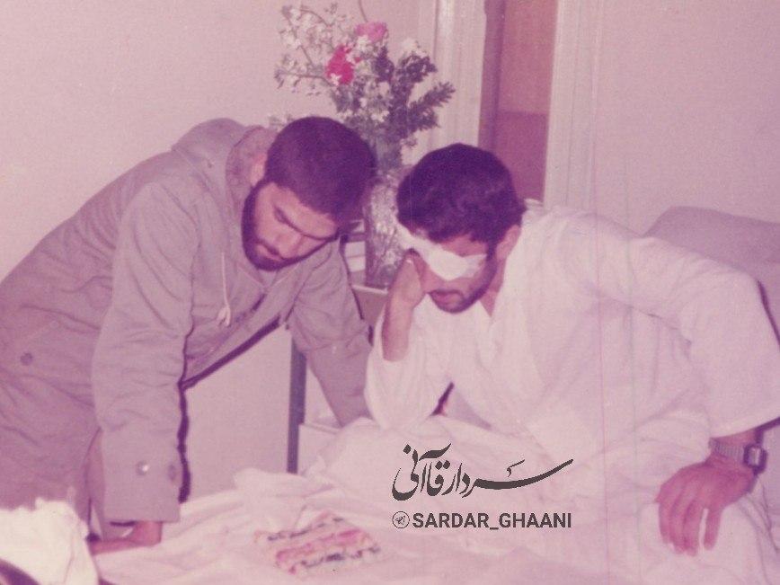 تصاویر دیده نشده از مجرحیت&zwnj;های سردار قاآنی
