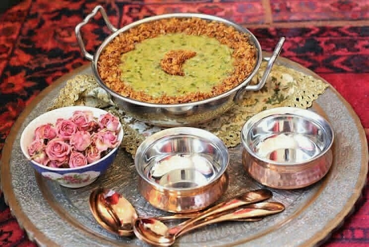 طرز تهیه بهترین آش سبزی شیرازی و آبادانی با گوشت و بدون گوشت + ترکیب دقیق سبزی