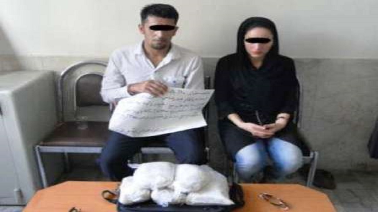 دستگیری زوج قاچاقچی با ۳۲ کیلوگرم تریاک