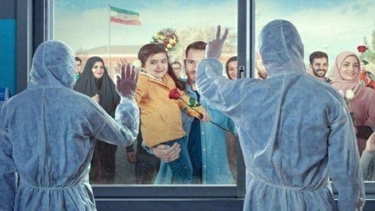 اهدای آثار خوشنویسی به پرستاران
