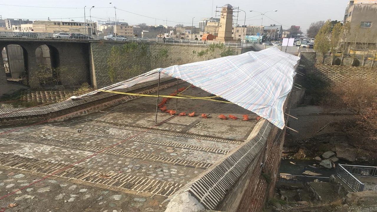 آغاز عملیات حفاظتی پل تاریخی کرج