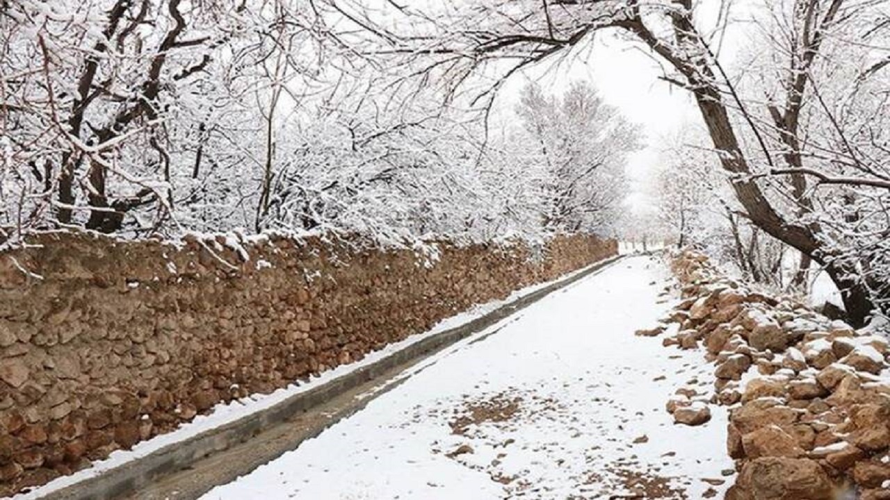 یزد درآغوش ننه سرما
