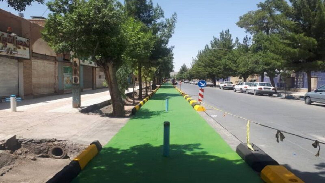 خیابان‌های قزوین در تله مسیر‌های دوچرخه‌سواری