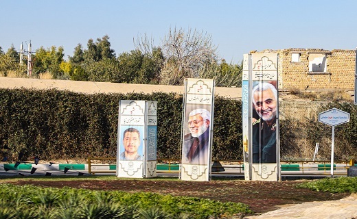 قم در آستانه سالگرد شهادت سردار سلیمانی +تصاویر قم در آستانه سالگرد شهادت سردار سلیمانی +تصاویر