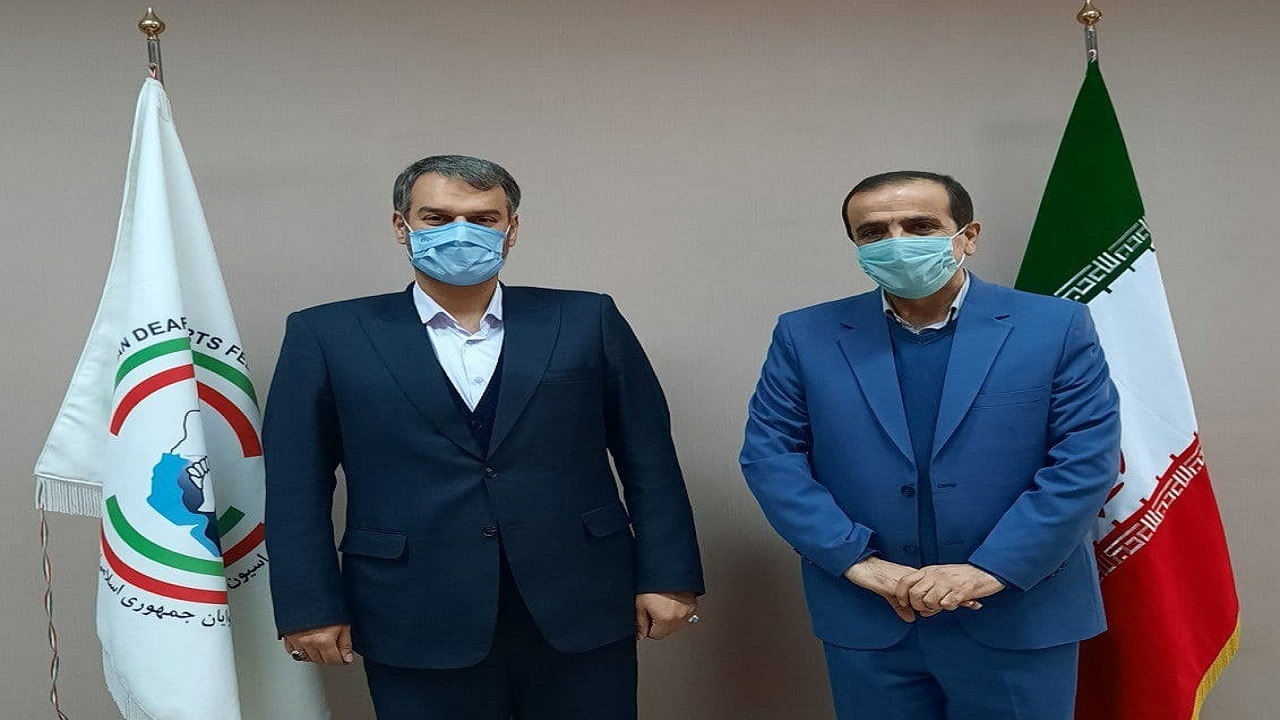 بازدید عضو کمیسیون تلفیق مجلس شورای اسلامی از فدراسیون ورزش‌های ناشنوایان