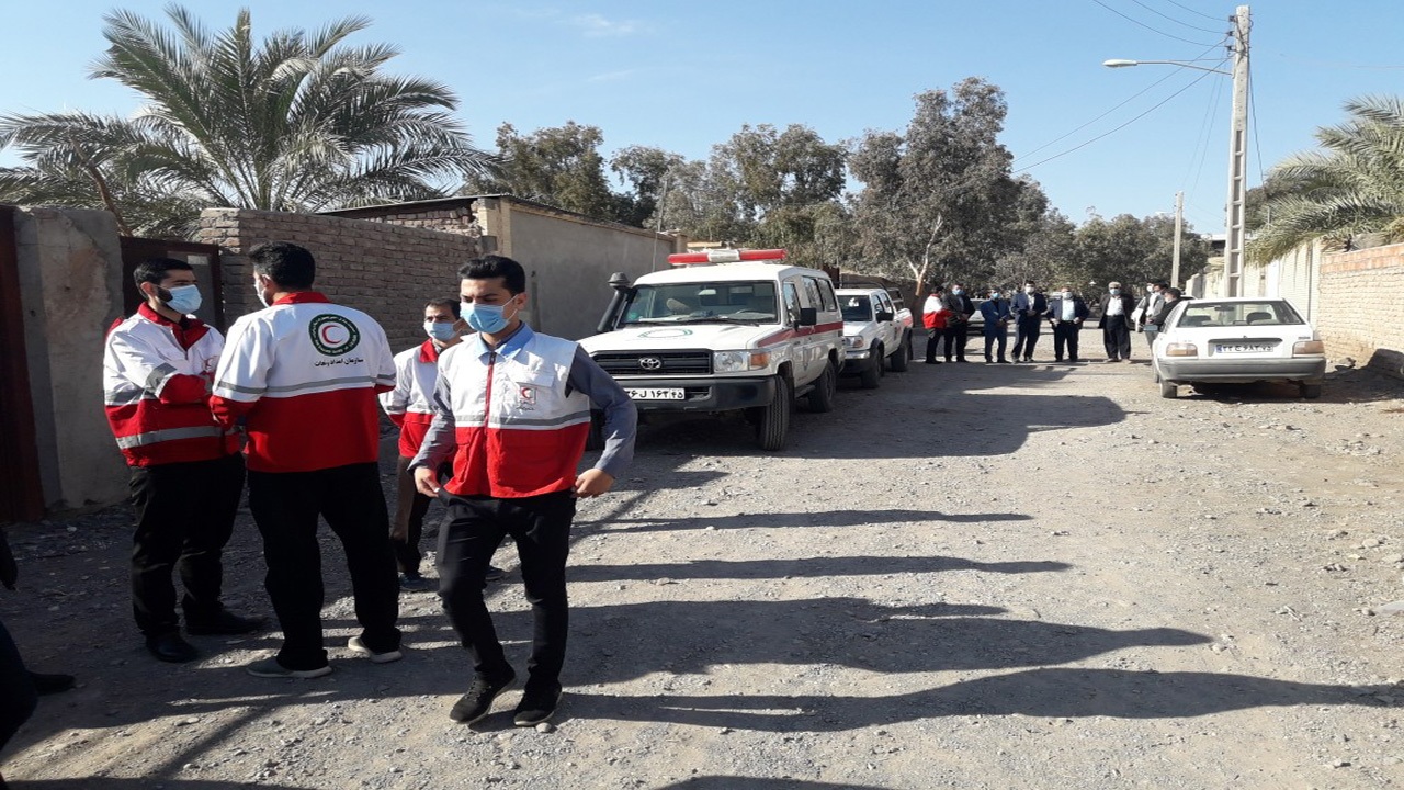 برگزاری مانور زلزله در چهار روستای بم